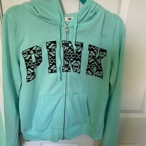 Mint green hoodie